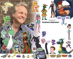 Andrew Sabiston - Diddy Cat Yoshi Squirt Lee Eraser Care Bears